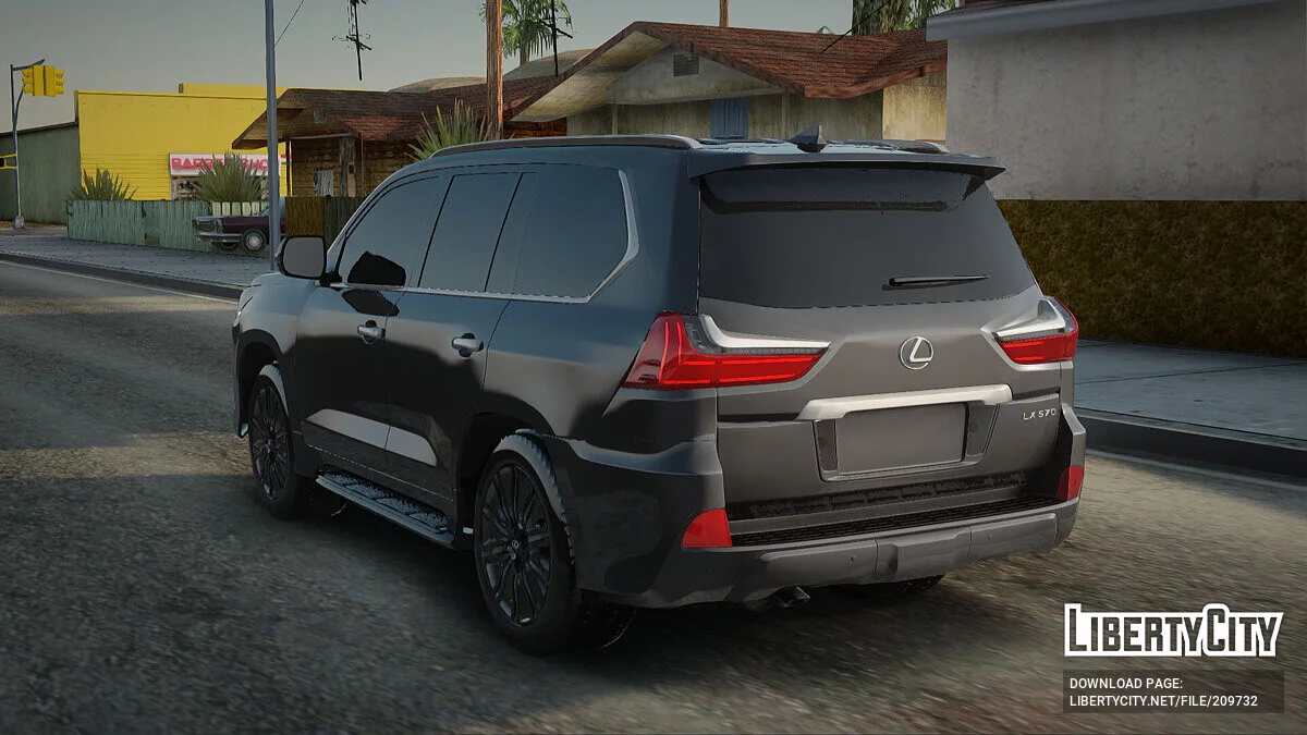 Lexus LX 570 / GTA San Andreas