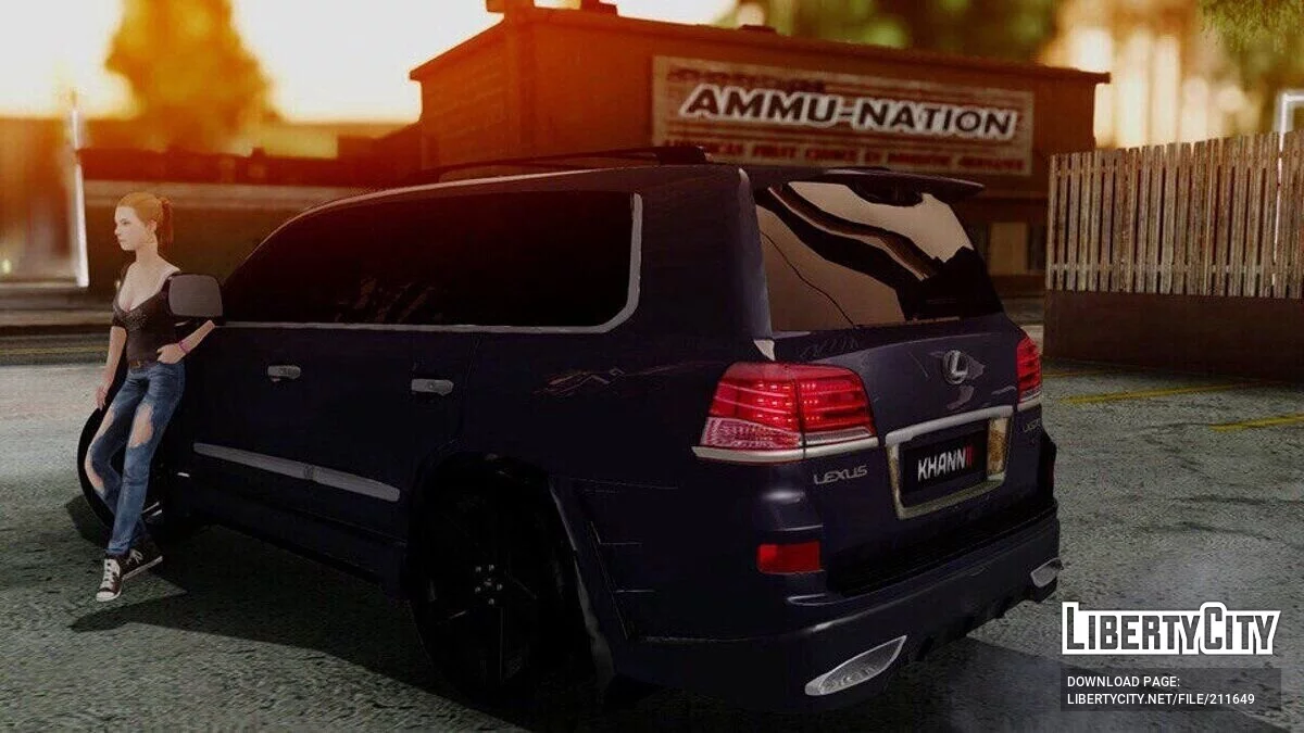 Lexus LX 570 KHANN / GTA San Andreas