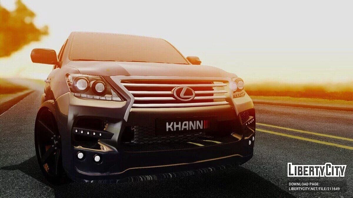 Lexus LX 570 KHANN / GTA San Andreas