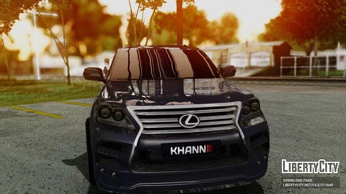 Lexus LX 570 KHANN / GTA San Andreas
