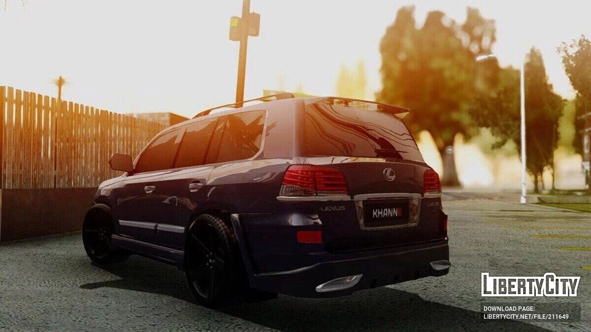 Lexus LX 570 KHANN / GTA San Andreas
