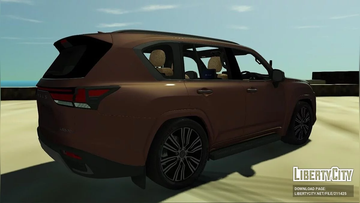 Lexus LX500D 23 / GTA San Andreas