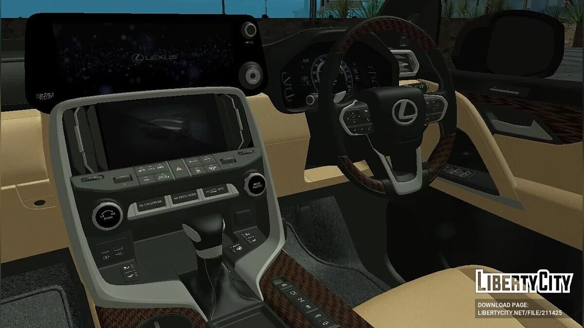 Lexus LX500D 23 / GTA San Andreas