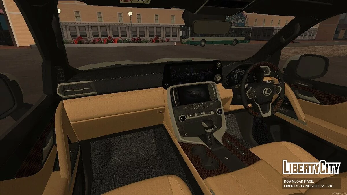 Lexus LX500D '23 + CCD / GTA San Andreas