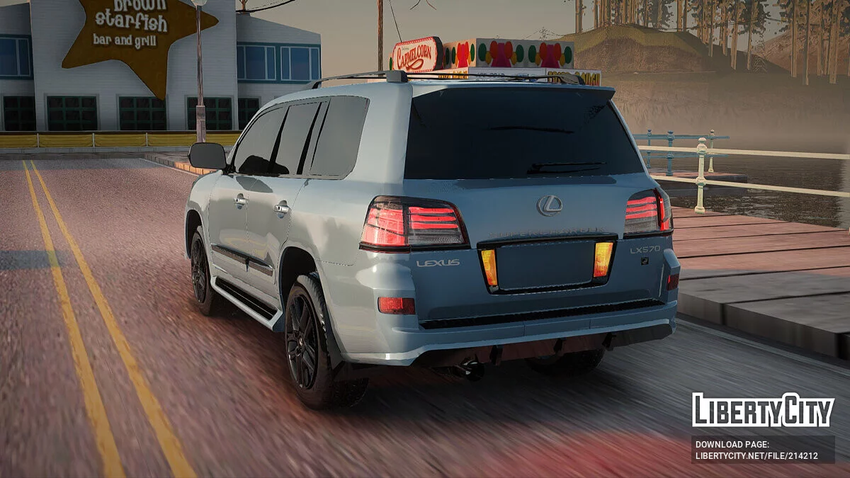 雷克萨斯 LX570 增压器 / GTA San Andreas