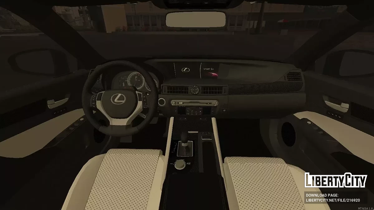 Lexus GS350 + CCD / GTA San Andreas