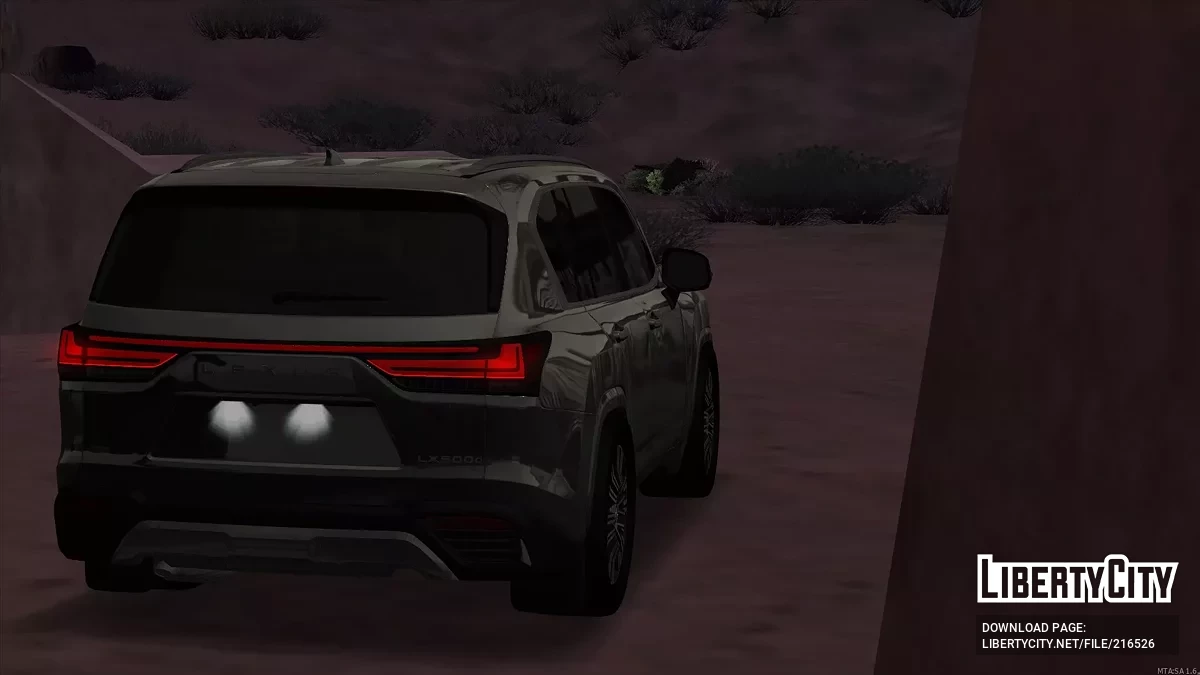 Lexus LX500D / GTA San Andreas
