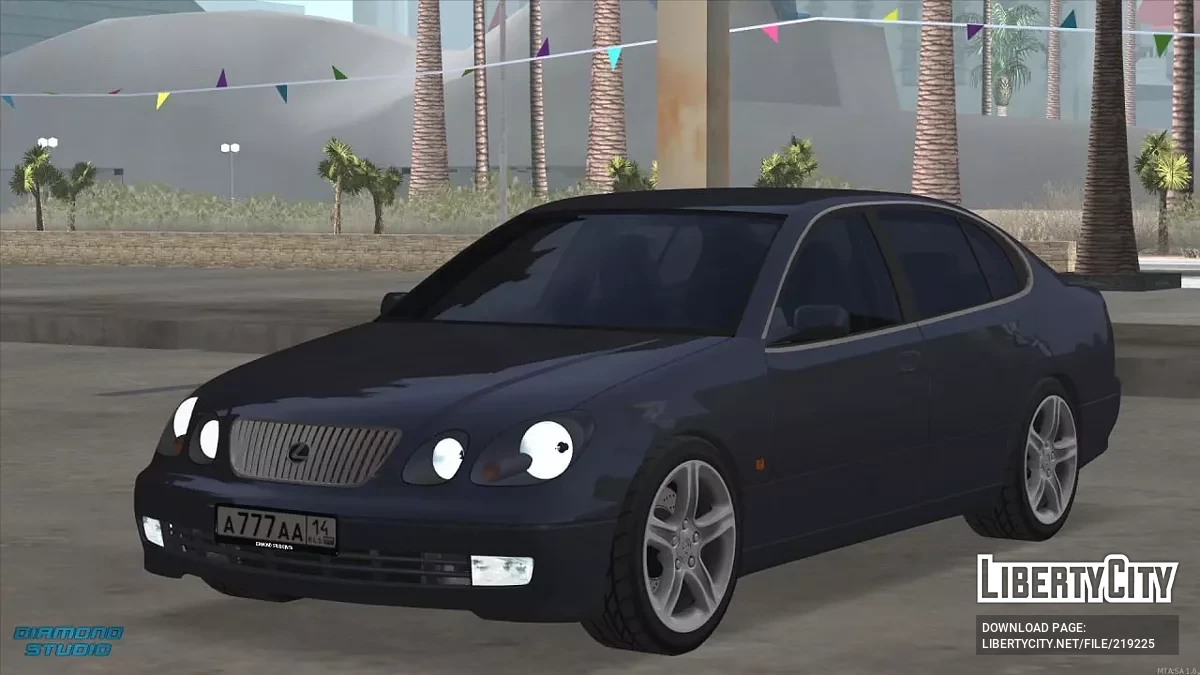 Lexus GS300 + CCD / GTA San Andreas