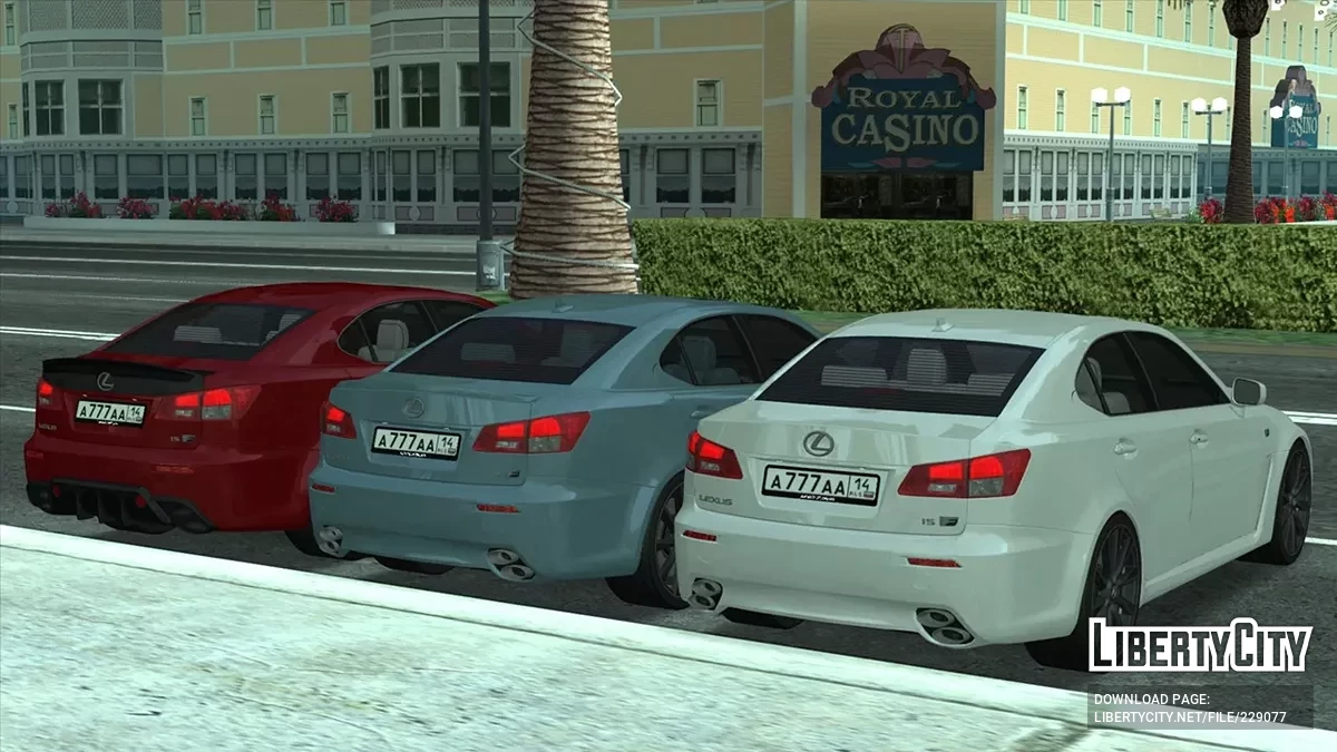 Lexus IS-F / GTA San Andreas