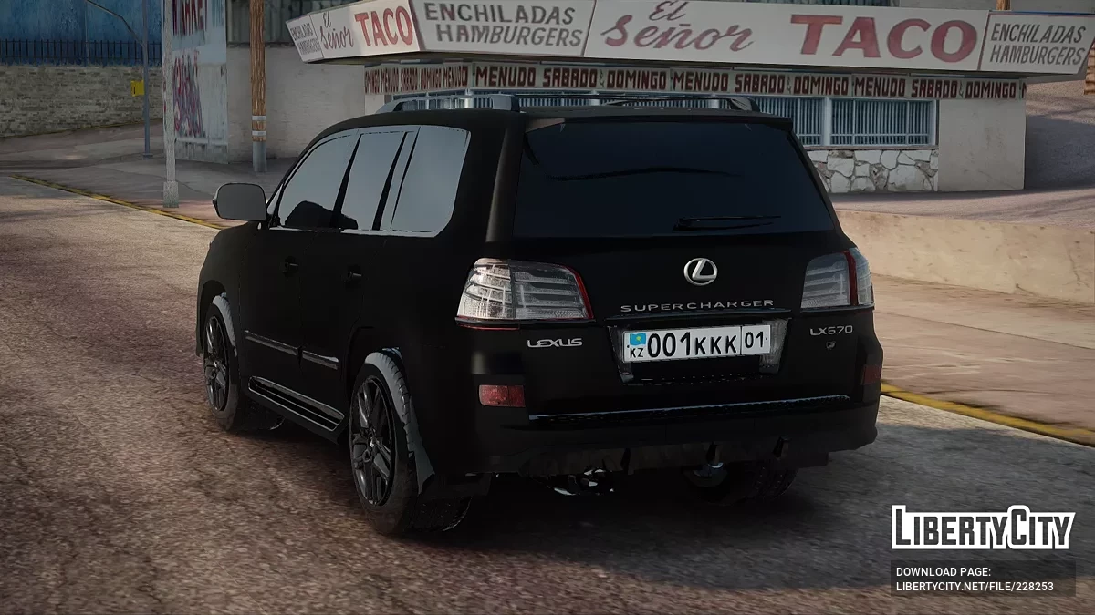 Lexus LX 570 / GTA San Andreas
