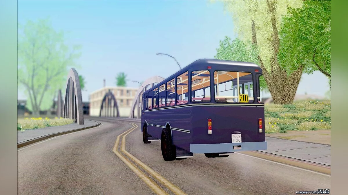 ЛиАЗ-677М / GTA San Andreas