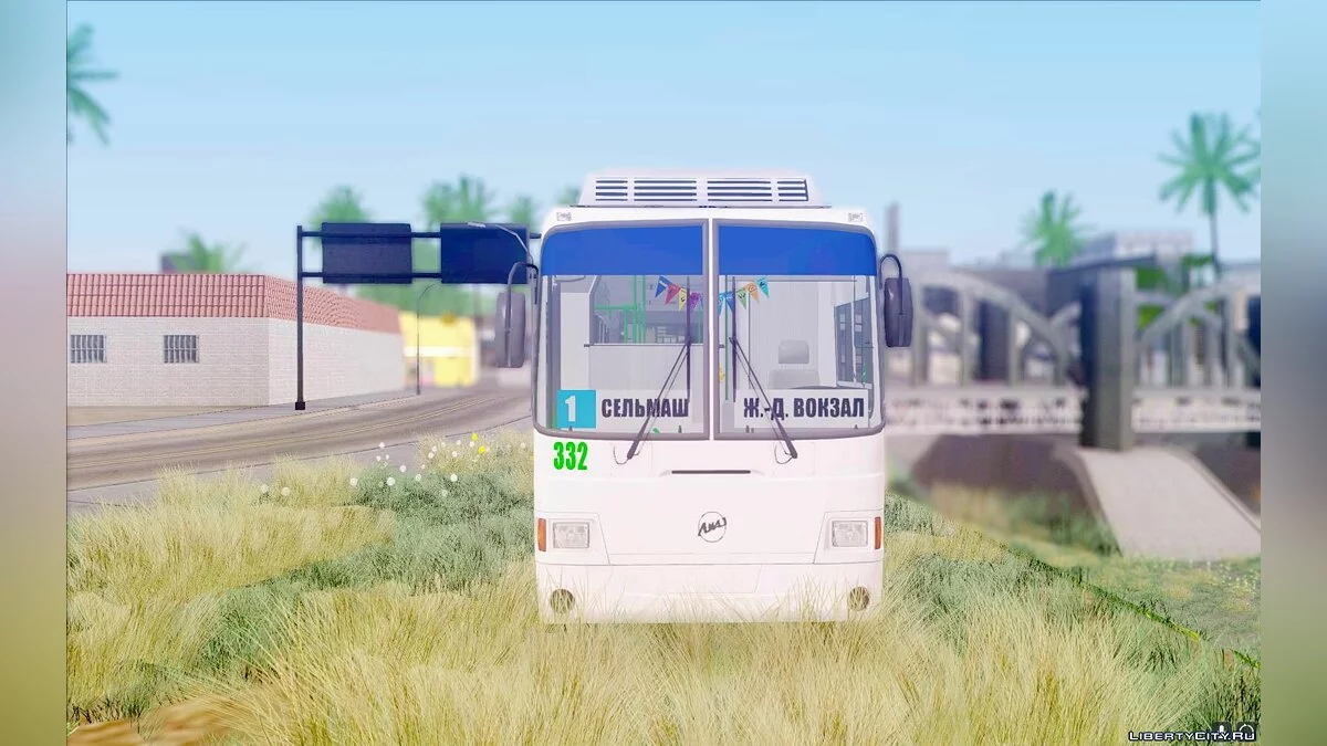 LiAZ 5280 / GTA San Andreas