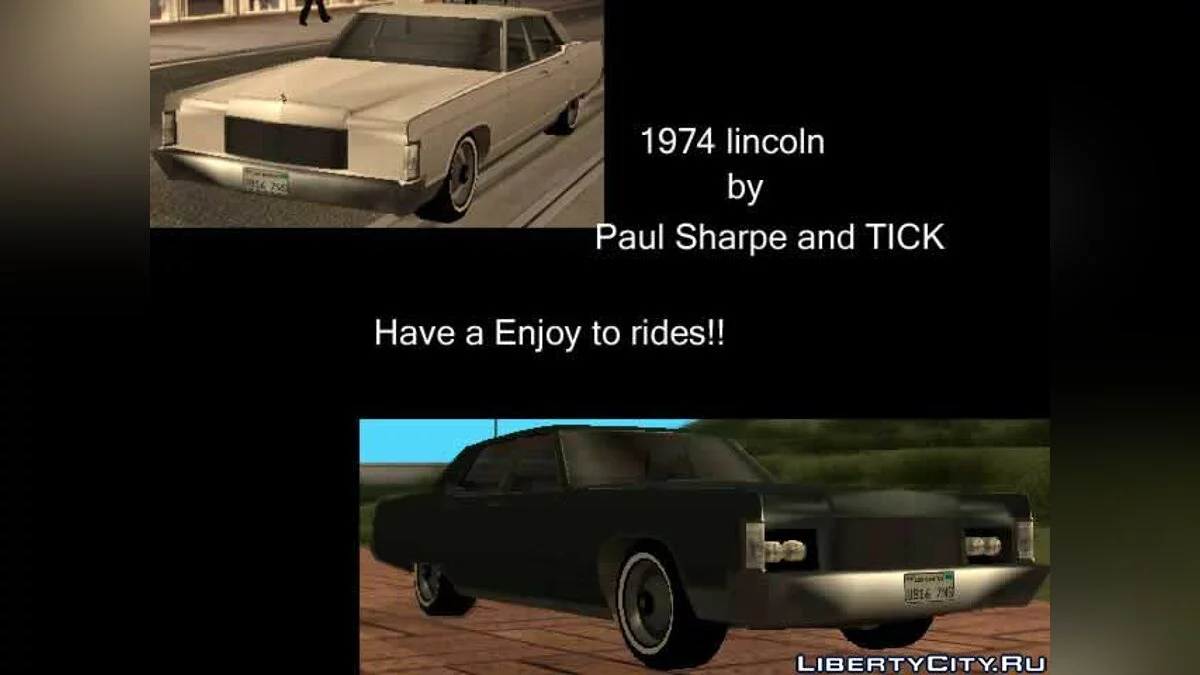 1974 Lincoln / GTA San Andreas