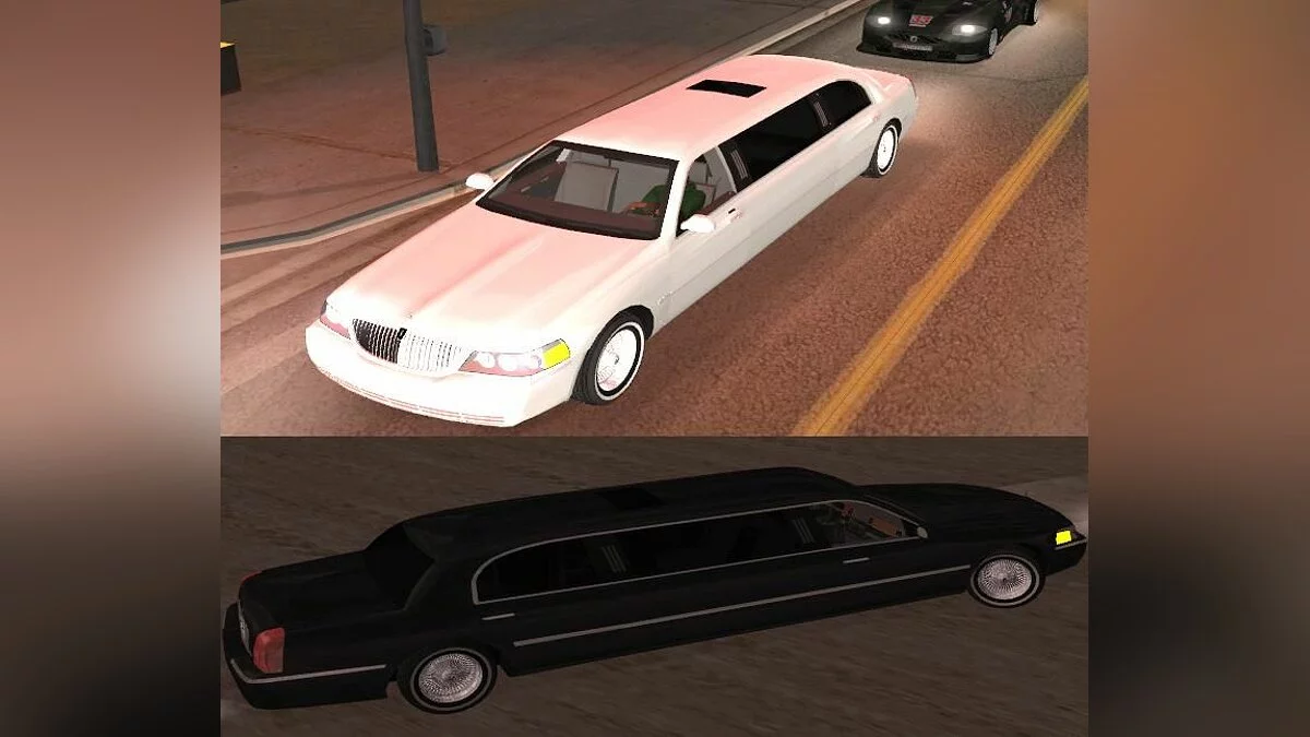 Лімузин Lincoln Towncar 2003 року / GTA San Andreas