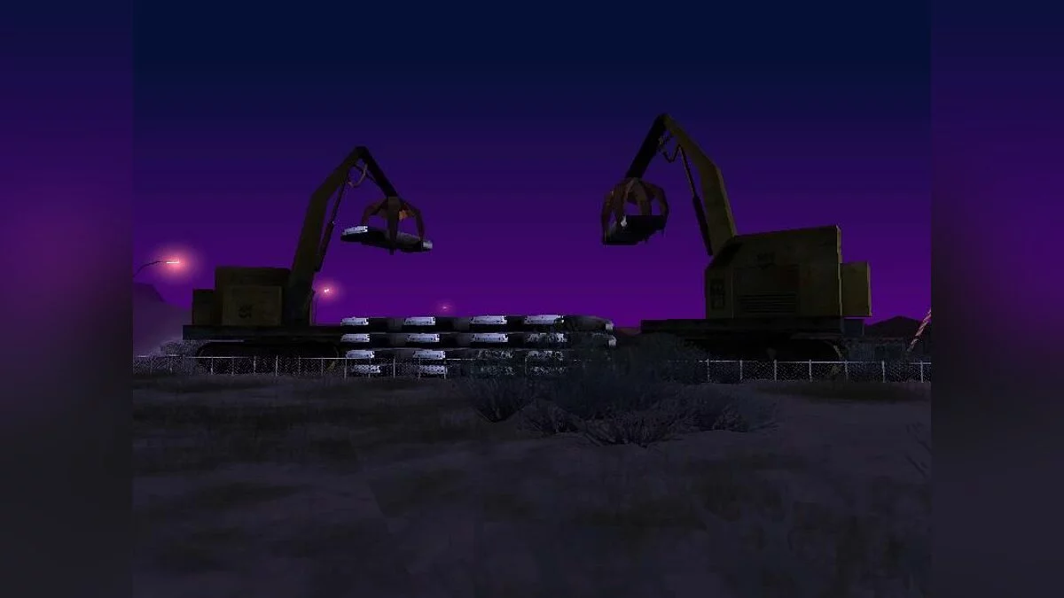 Vertedero en el desierto / GTA San Andreas