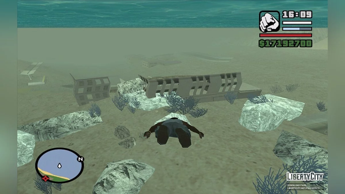 UTown Mod - Затонуле місто / GTA San Andreas