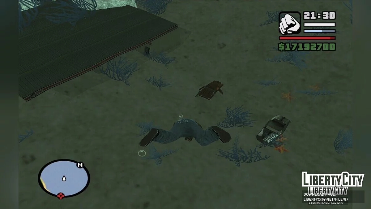 UTown Mod - Затонуле місто / GTA San Andreas
