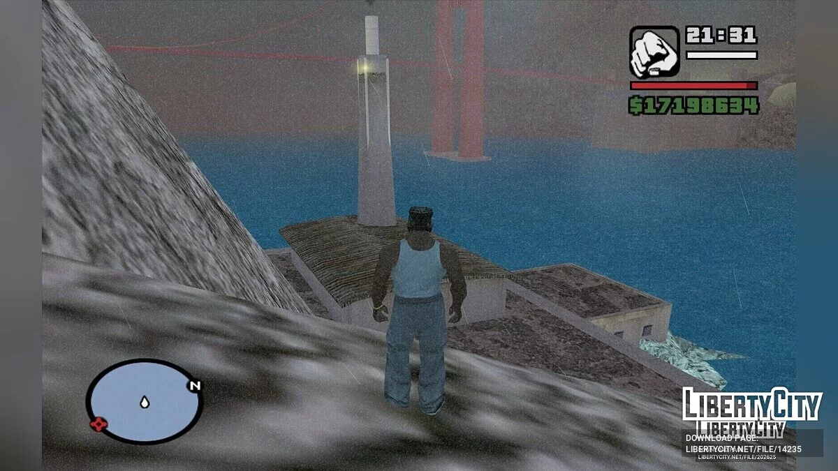 Алькатрас - В'язниця в океані / GTA San Andreas