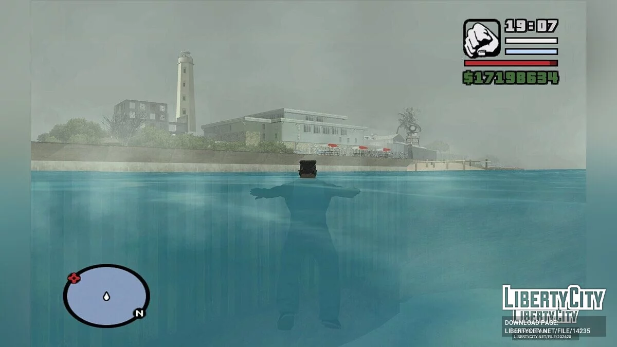 Алькатрас - В'язниця в океані / GTA San Andreas