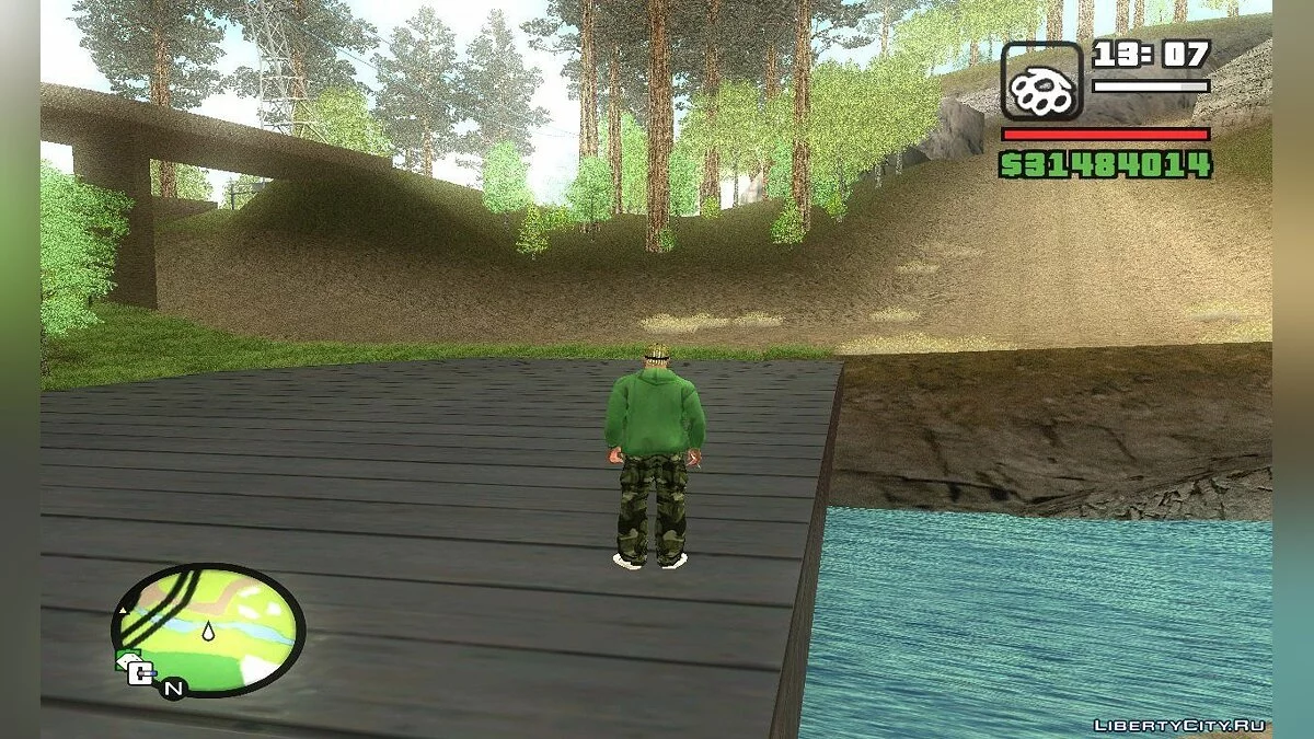 Вишневий сад і хвойний ліс 2 / GTA San Andreas