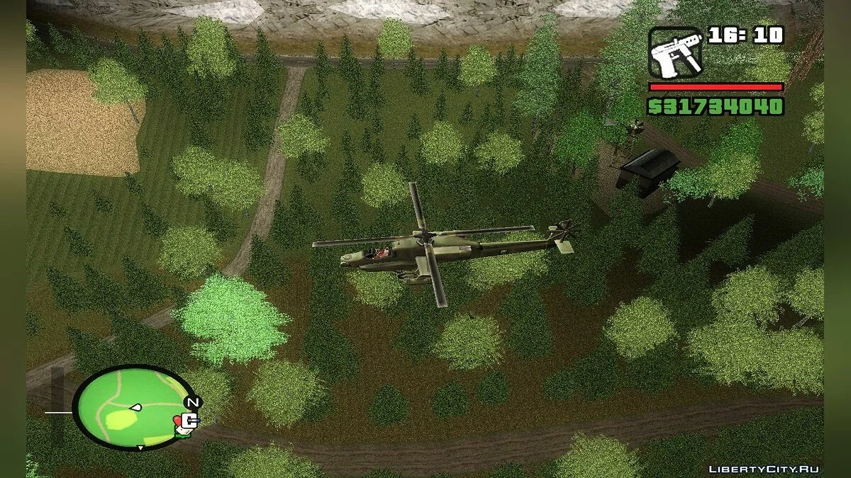 Вишневий сад і хвойний ліс 2 / GTA San Andreas