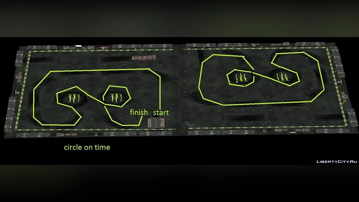 GTASA - Drift Tracks Pack / GTA San Andreas