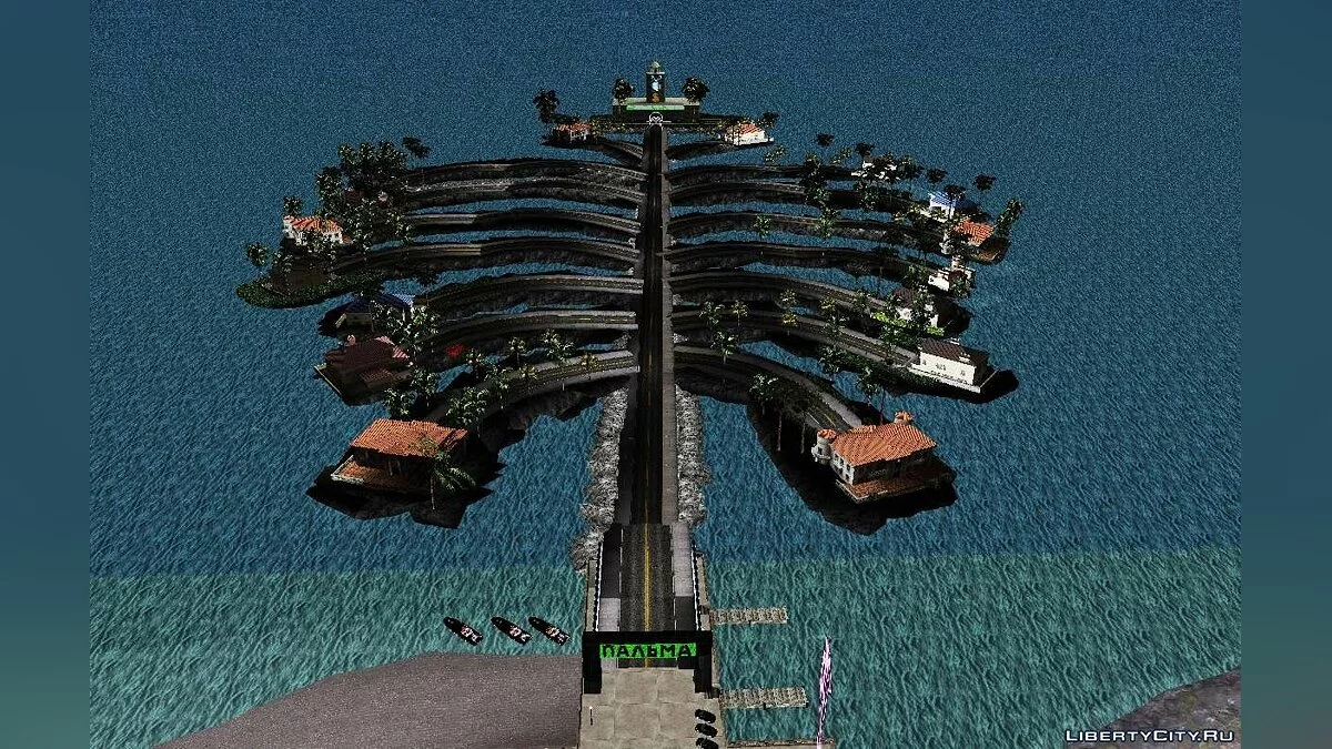 Palm Island (Dubai) / GTA San Andreas