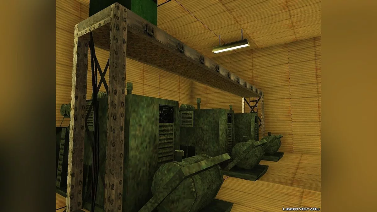 Маппінг у вигляді лісового бункера / GTA San Andreas