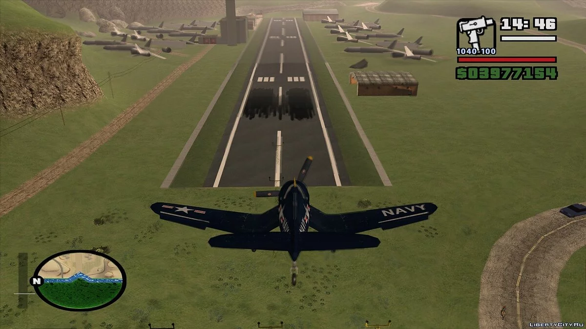 Оновлений аеропорт у пустелі / GTA San Andreas