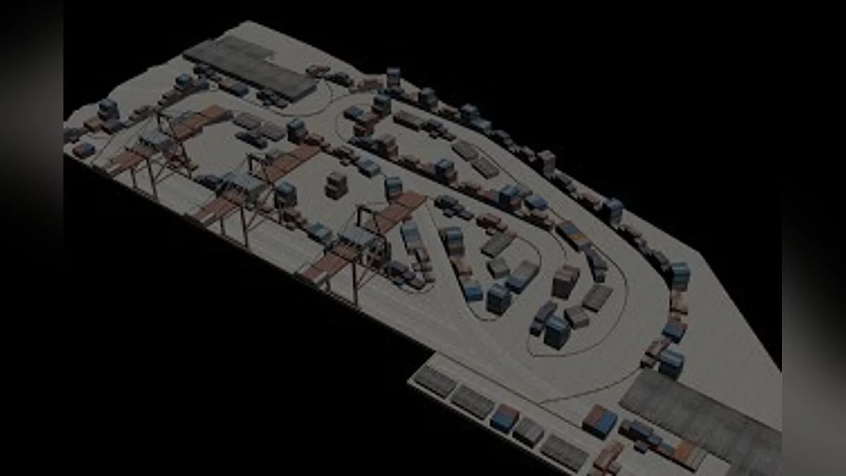 Tokyo Docks v2 [Версія NFS Shift] / GTA San Andreas