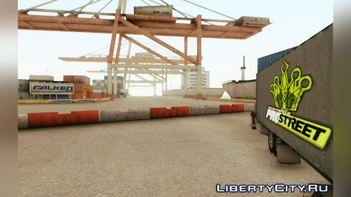 Tokyo Docks v2 [Версія NFS Shift] / GTA San Andreas