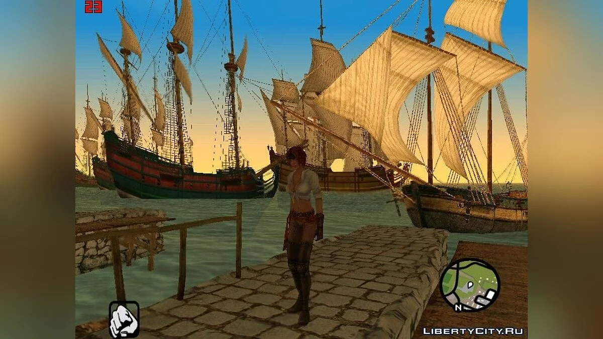 Port de Curaçao / GTA San Andreas
