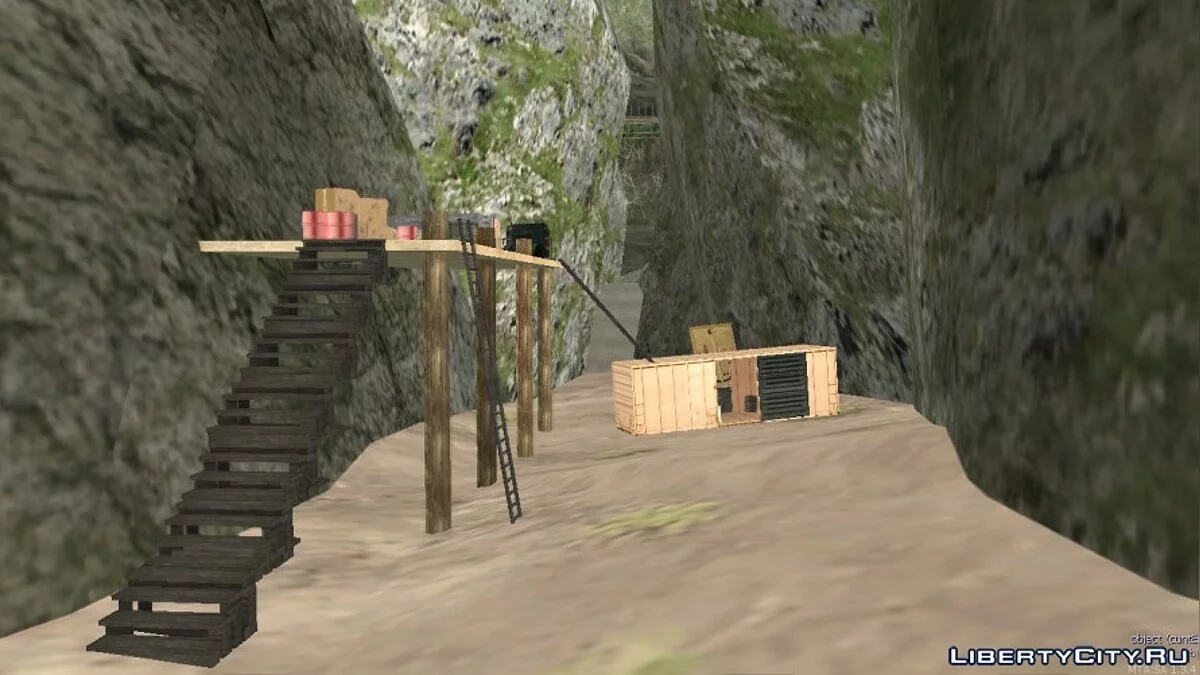 SAMP和MTA的\"洞穴战斗\"地图 / GTA San Andreas