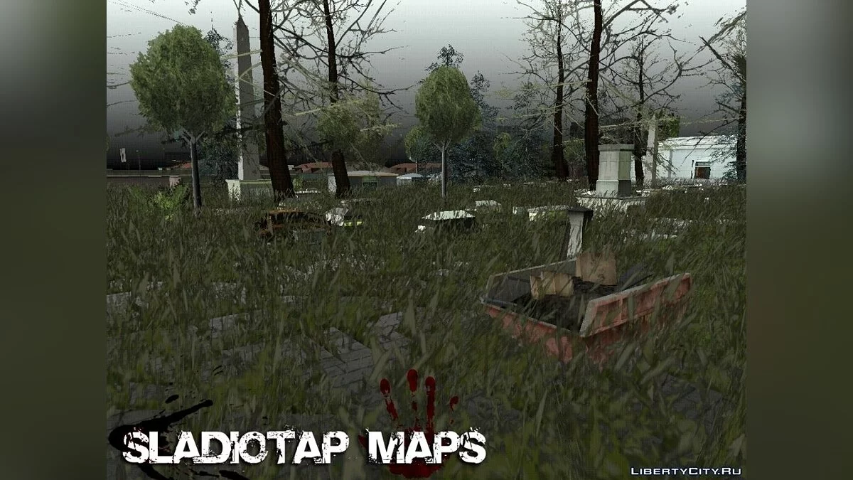 Cementerio Abandonado Karte / GTA San Andreas