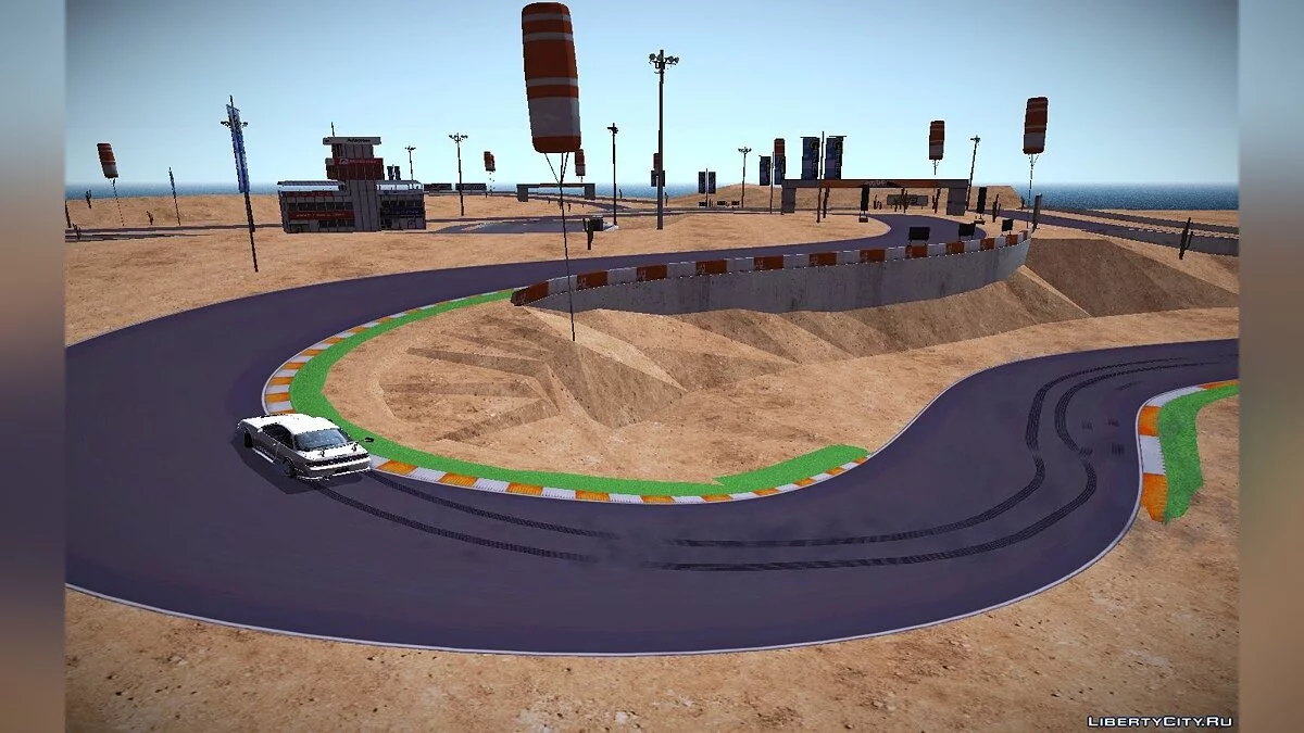 Dérive Désert - Style ProStreet / GTA San Andreas