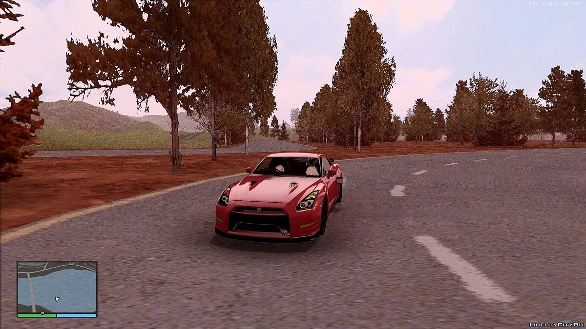 KAM1KAZE漂移赛道地图 / GTA San Andreas