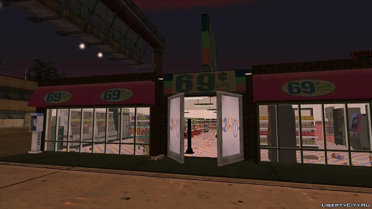 Abierto 24/7 por Nellsen / GTA San Andreas