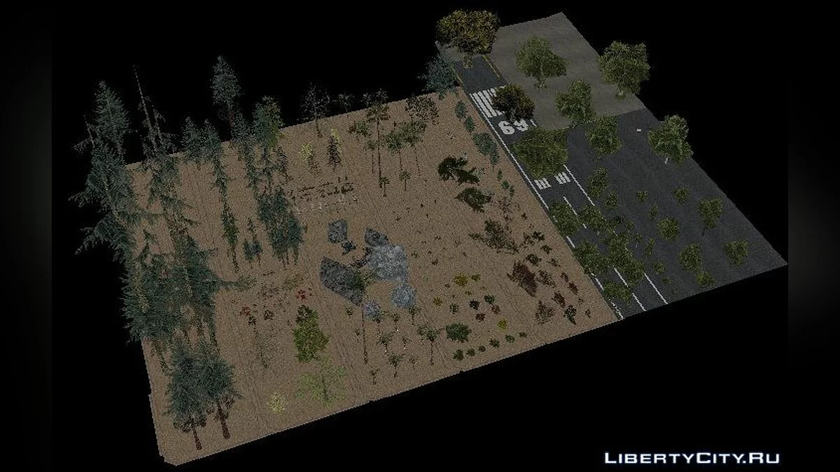 BSOR Ultimate Test of Vegetation - v2.0.0 / GTA San Andreas
