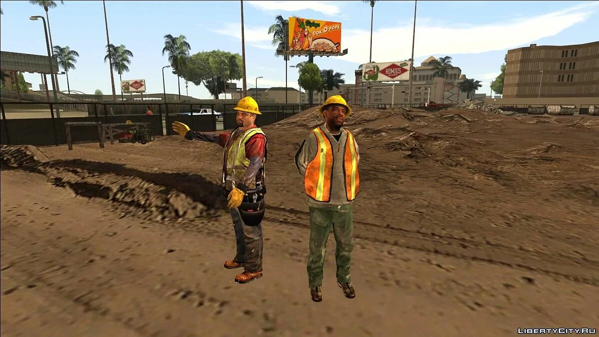 Будівельний майданчик INSANITY / GTA San Andreas