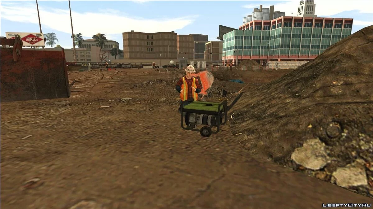 Будівельний майданчик INSANITY / GTA San Andreas
