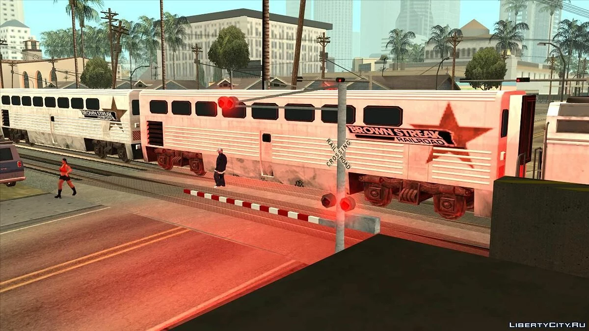 Відсутні залізничні шлагбауми в LS / GTA San Andreas