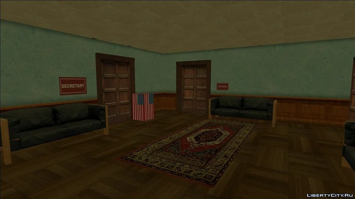 Fort Carson Enterable Buildings Mod / GTA San Andreas