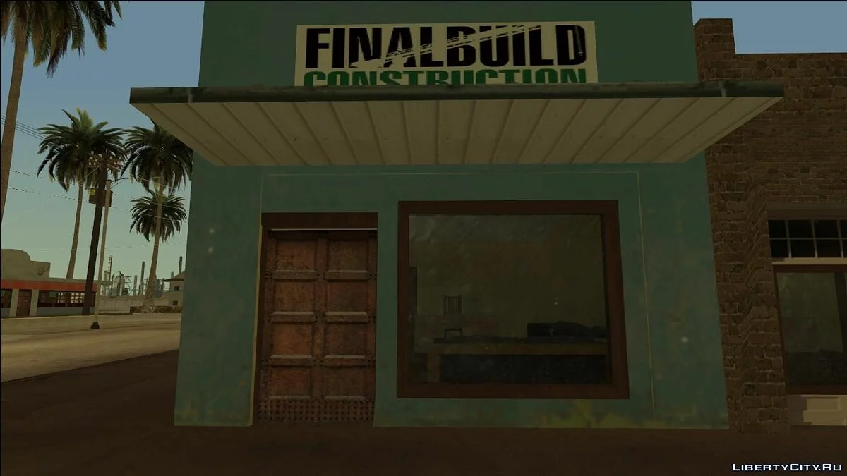 Fort Carson Enterable Buildings Mod / GTA San Andreas