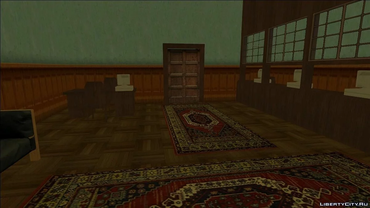 Fort Carson Enterable Buildings Mod / GTA San Andreas