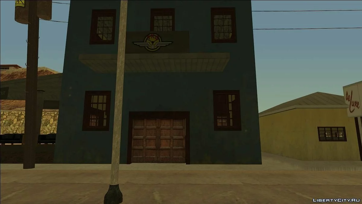 Fort Carson Enterable Buildings Mod / GTA San Andreas