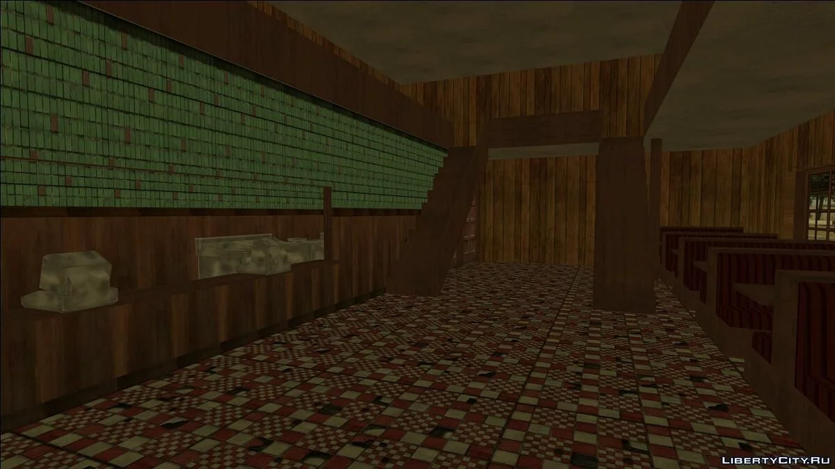 Fort Carson Enterable Buildings Mod / GTA San Andreas