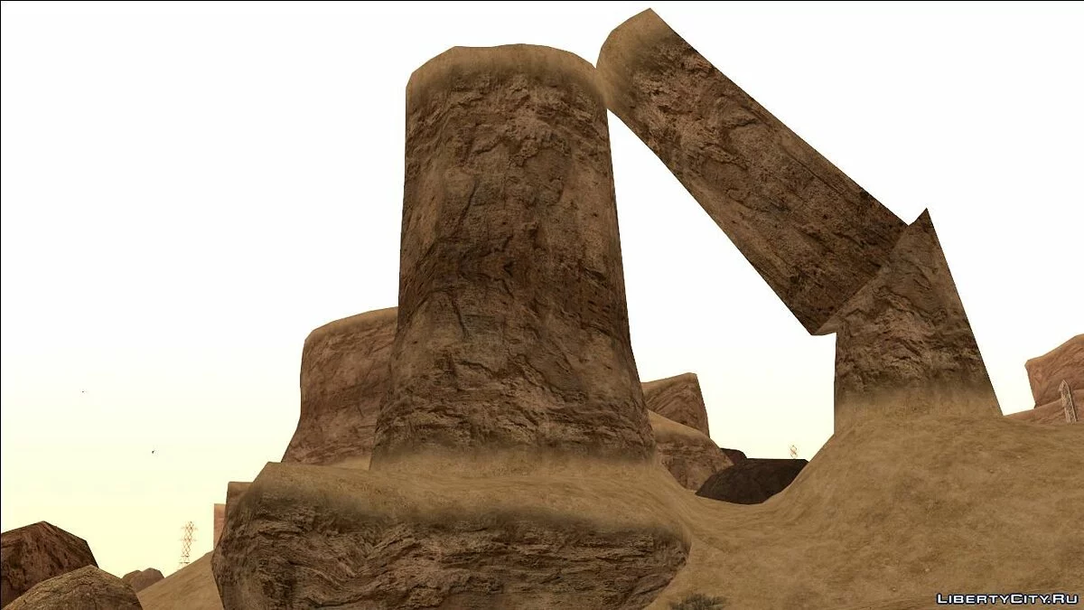 HQ Desert - countryn2.ipl MeshSmoothed v1.1.2 / GTA San Andreas
