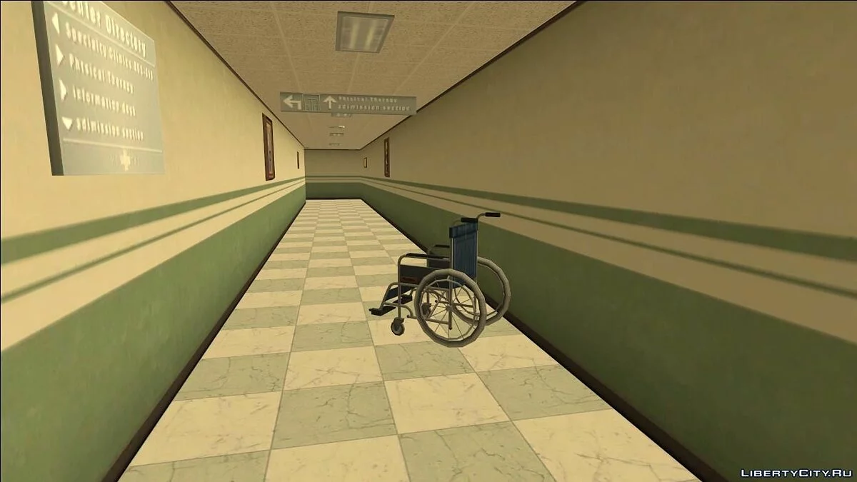Los Santos Hospital Interior - LS County General Hospital / GTA San Andreas