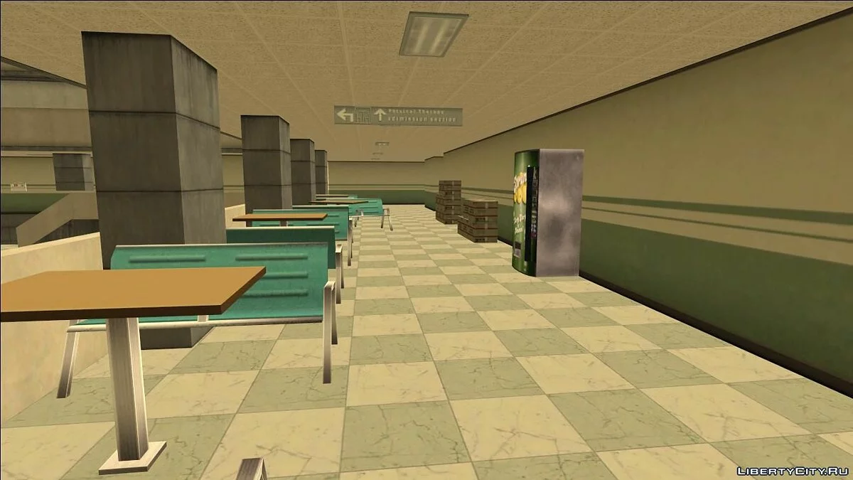 Los Santos Hospital Interior - LS County General Hospital / GTA San Andreas