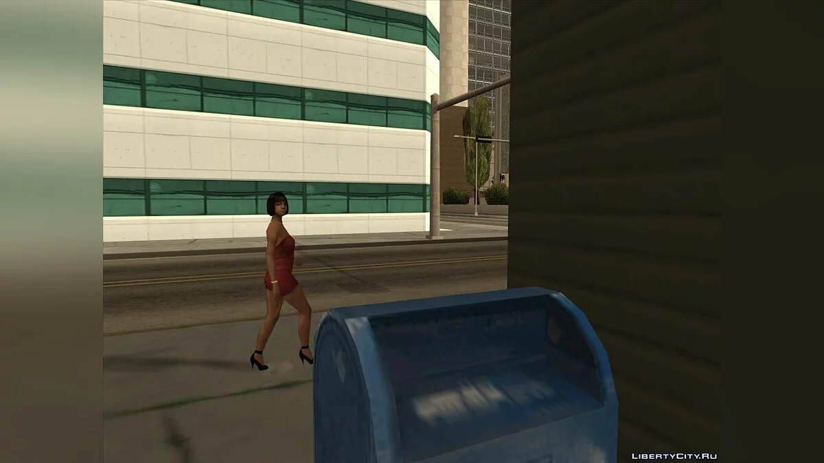 New Objects in the Commercial District / GTA San Andreas